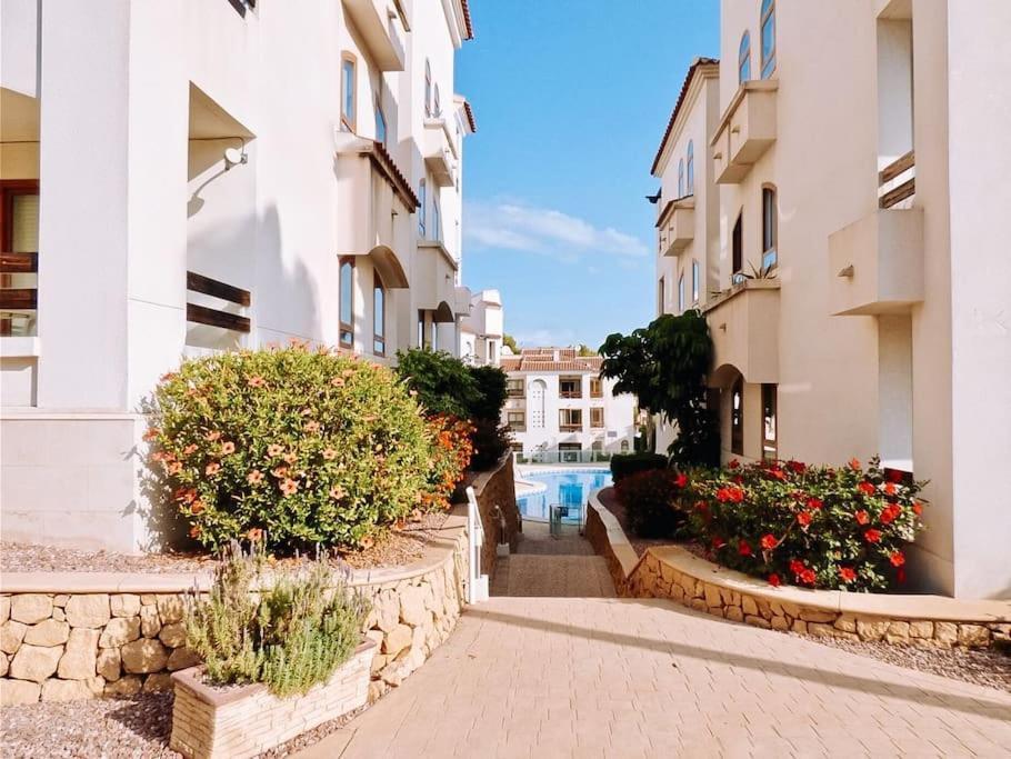 Soleado Apartamento Con Piscina Y Terraza Privada. El Albir Dış mekan fotoğraf