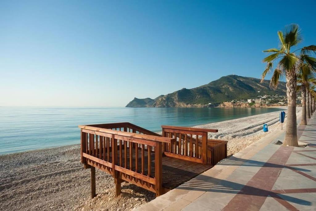 Soleado Apartamento Con Piscina Y Terraza Privada. El Albir Dış mekan fotoğraf